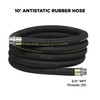 Groz 44094 Fuel Dispensing Kit 3/4" Hose ID with 3/4"