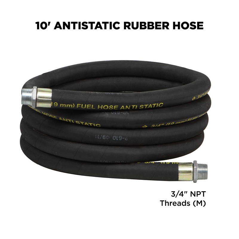 Groz 44094 Fuel Dispensing Kit 3/4" Hose ID with 3/4"