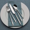 Towle Living 42-Piece Silverware Set, Service for 8, Wave Flatware
