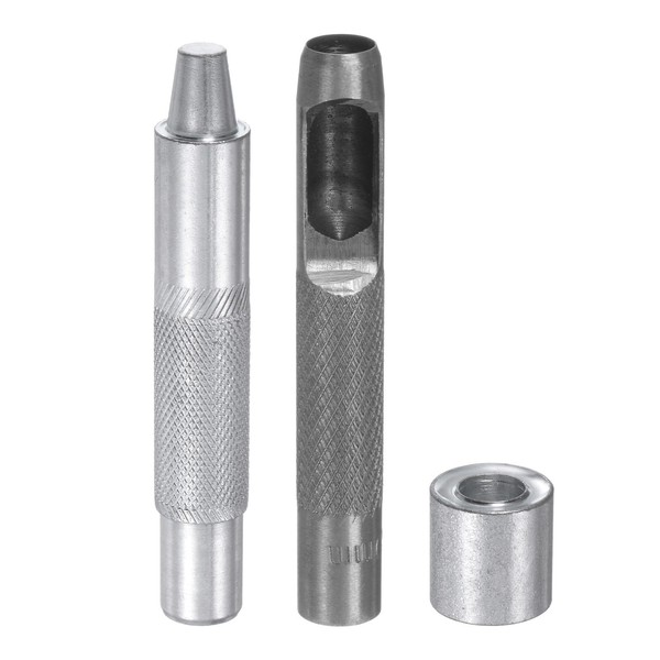 HARFINGTON Eyelet Hole Punch Die Tool 10mm/0.39" Leather Hollow Hole