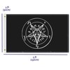 3×5 FT Baphomet Bold Flag, Large 100D Church Of Satan