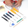 5PCS Small Screwdrivers Multifunctional Wrench Tweezers Brush Pry Plates Disassembly