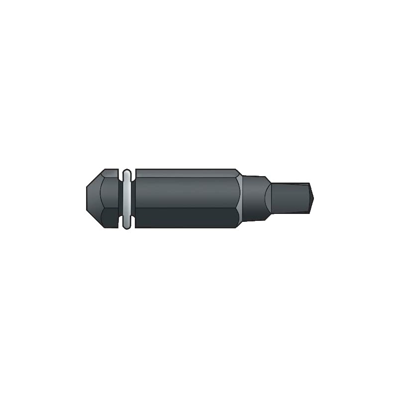 Simpson Strong-Tie Quik Drive #2 Square, Undersized-Drive Bit (3-Qty)