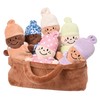 Creative Minds Basket of Babies Soft Baby Dolls, Sensory Toys,
