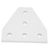 203040 T Shape Joining Plate Aluminium Alloy 5‑Hole Joint Bracket