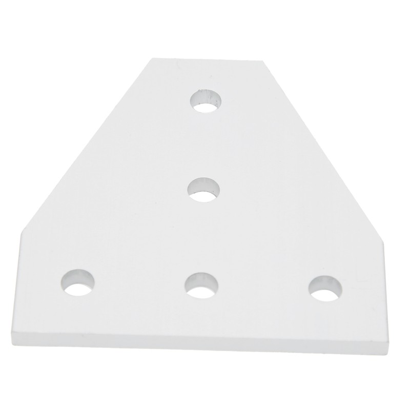 203040 T Shape Joining Plate Aluminium Alloy 5‑Hole Joint Bracket