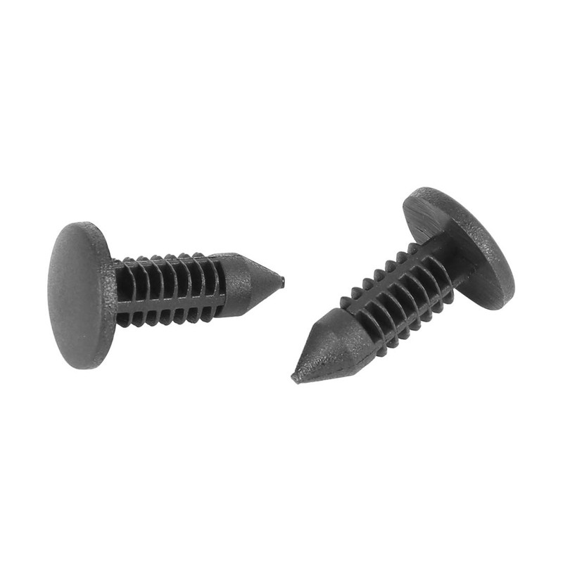 X AUTOHAUX 20pcs 5mm Hole Dia Plastic Bolt Rivets Fastener