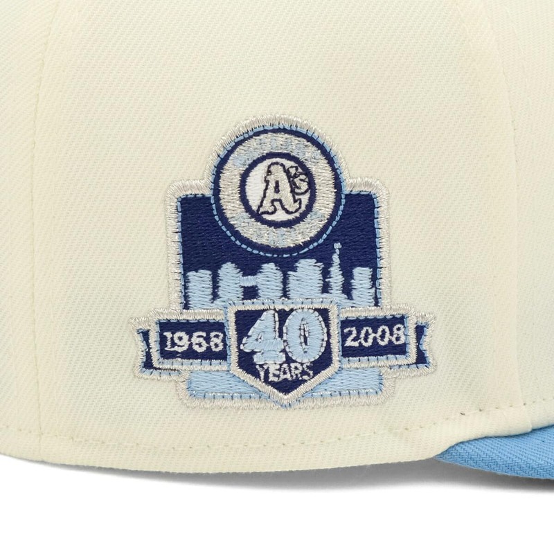 Newera 59FIFTY NER35C0322 SIDE PATCH 2-Tone ONSPOTZ Cap, OAK Chrome/Sky