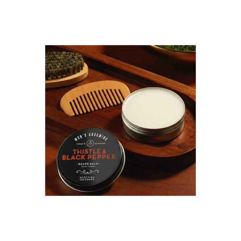 Scottish Fine Soaps Men's Grooming Thistle & Black Pepper Beard
