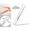 Professional callus scraper, blunt scalpel cream scraper, stainless steel, callus