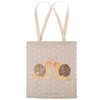 Mr. & Mrs. Panda Shopping Bag Snails Love, gray