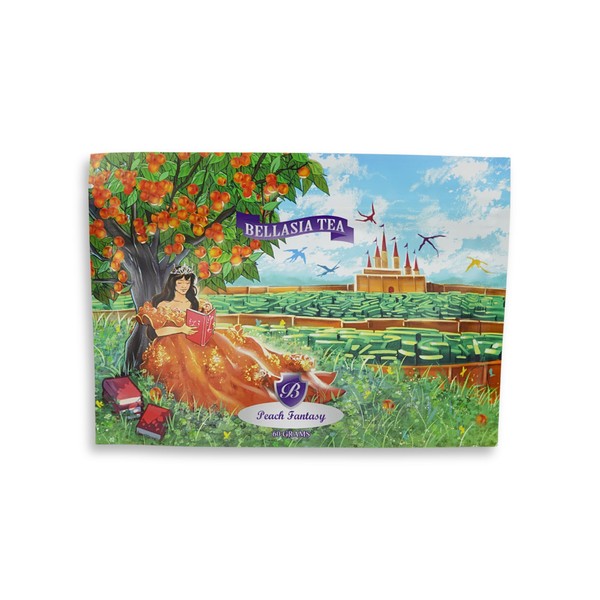 Bellasia Tea Peach Fantasy for Kids Using Real Fruit Pieces