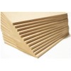 Tabla MDF manualidades 10x10cm 10 piezas 9mm espesor