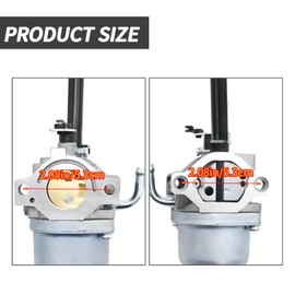 Hoypeyfiy 793778 Carburetor Replacement for Nikki BS Lawnmover 692477 with Gaskets Air Filter Fuel Filter Spark Plug Clamps 698305 598305 697979 695918