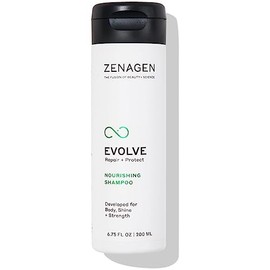 Zenagen Zenagen Evolve Shampoo (Unisex) | Repairs And Strengthens Damaged Hair, Promotes Thicker Fuller Hair, Nourishing Plant-Based Formula, Color-Safe, Vegan, Suitable For All Hair Types