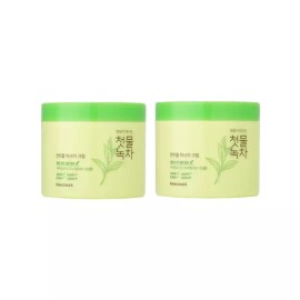 Fruit Land 과일나라 첫물녹차 컨트롤 마사지 크림 300g x 2개 매끄럽게 Fruit Country First Harvest Green Tea Control Massage Cream 300g x 2 Smooth