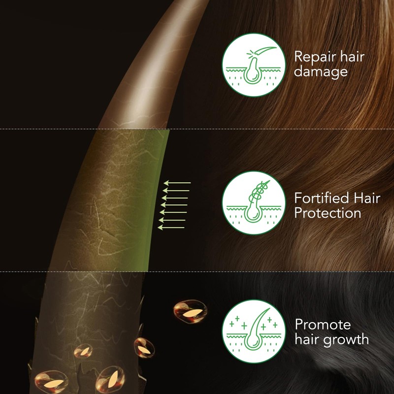 Wax Stick for Hair + Set of 3 Combs Hair