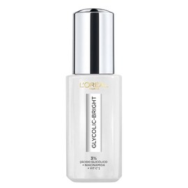L'Oreal Paris Glycolic Bright Sérum de Ojos Anti Manchas, Ácido Glicólico y Niacinamida, Reduce Ojeras y Líneas, 20 ml.