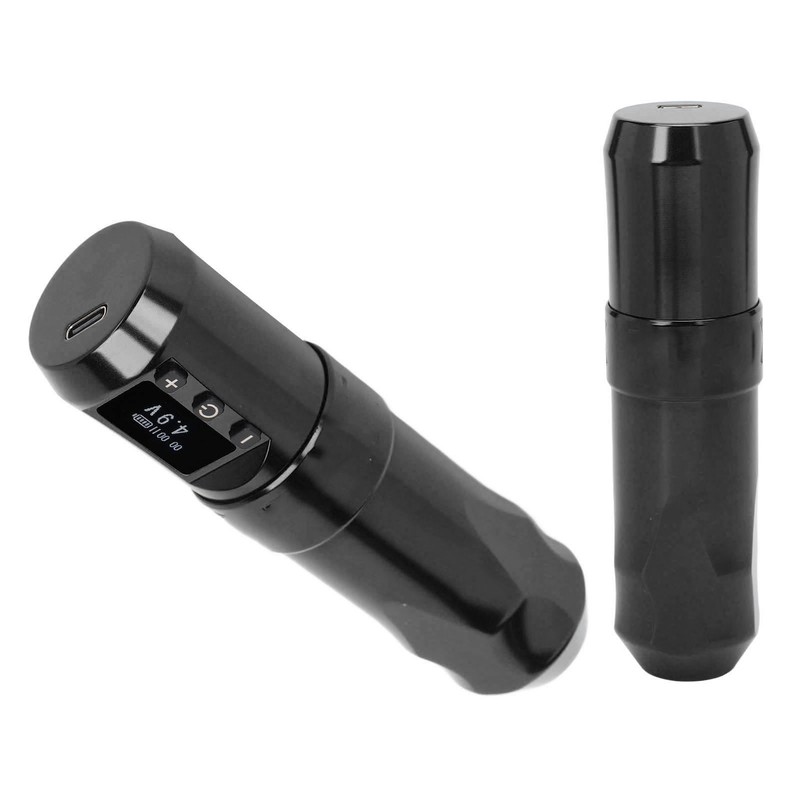 RCA Rotary Tattoo Machine Professional LCD Display 2400mAh Battery Coreless