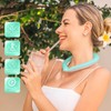 Neck Cooling Tube with Insulated Bag, Ice Neck Cooler Ring