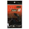 エバーグリーン(EVERGREEN) スピナーベイト Dゾーンフライ ダブルウィローリーフ 1/4oz #12 スーパーブラック.