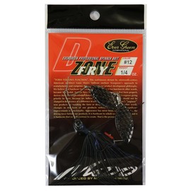 エバーグリーン(EVERGREEN) スピナーベイト Dゾーンフライ ダブルウィローリーフ 1/4oz #12 スーパーブラック.