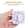 Kioiner Mechanical Kitchen Timer, 60 Minute Countdown Timer, Square Visual