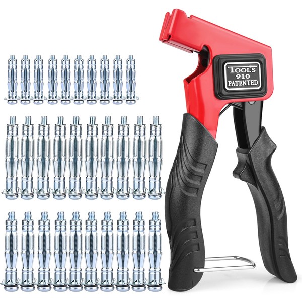 Paick Molly Dowels with Pliers, Mounting Pliers for Cavity Dowels