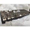 Elacgap 132 Keys Crystal Transparent Keycap Set,Custom CBSA Profile Backlit