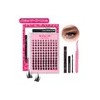 Extensiones De Pestañas Kit Efecto Manga Anime Mixto Lash