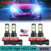 SHENKENUO H11+H11 4X 8000K Ice Blue LED Headlight Bulbs High