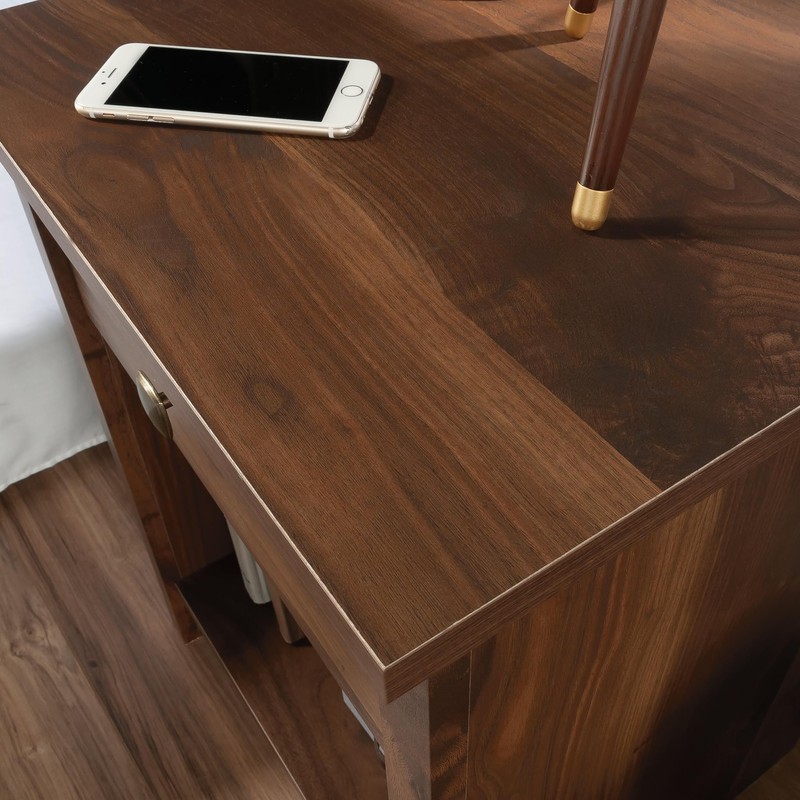 Sauder River Ranch Night Stand, Grand Walnut Finish