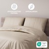 Dreamzie Set of 2 Pillowcases with Zip, Made of Soft