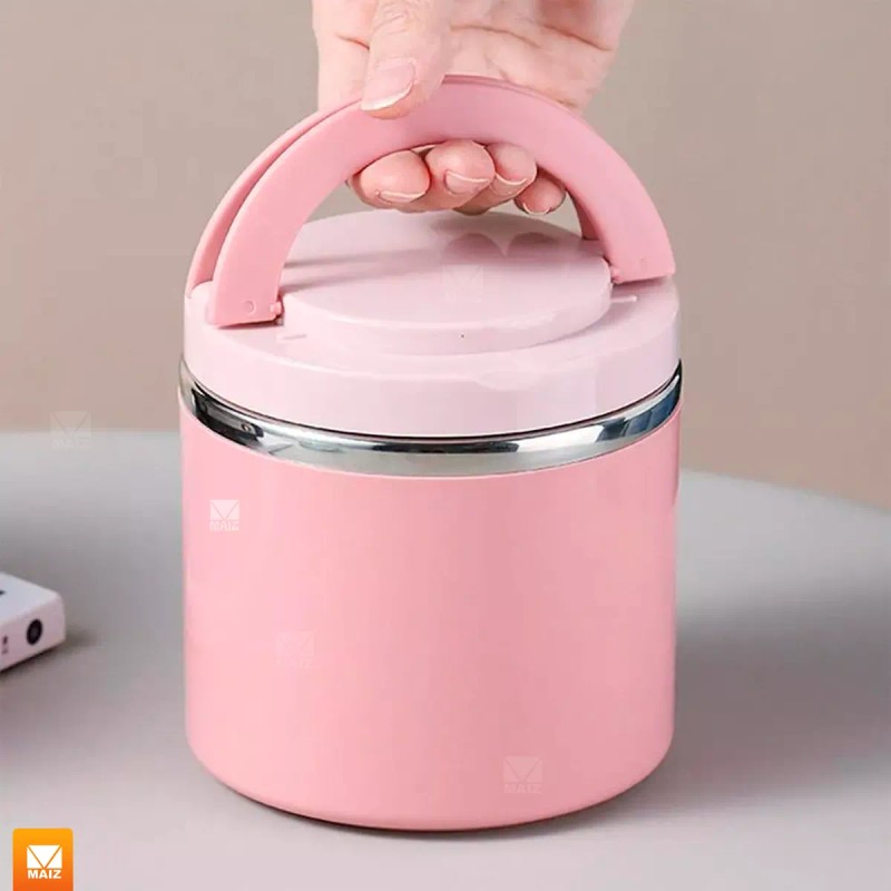 Maíz Fiambrera Contenedor Alimentos Sopa Acero Inoxidable 630ml