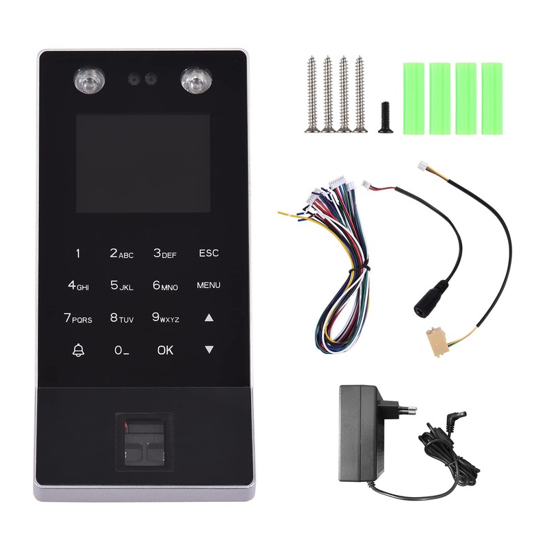 Bewinner Small Business Time Tracking, Fingerprint Stamp Clock and Face