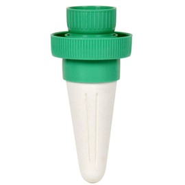 Hozelock Medium Ceramic Watering Cones with Plastic Screw Adaptor - Green