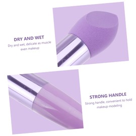 Minkissy 2sets Practical Makeup Sponges Makeup Puff Pens for Foundation Concealer 3pcs*2