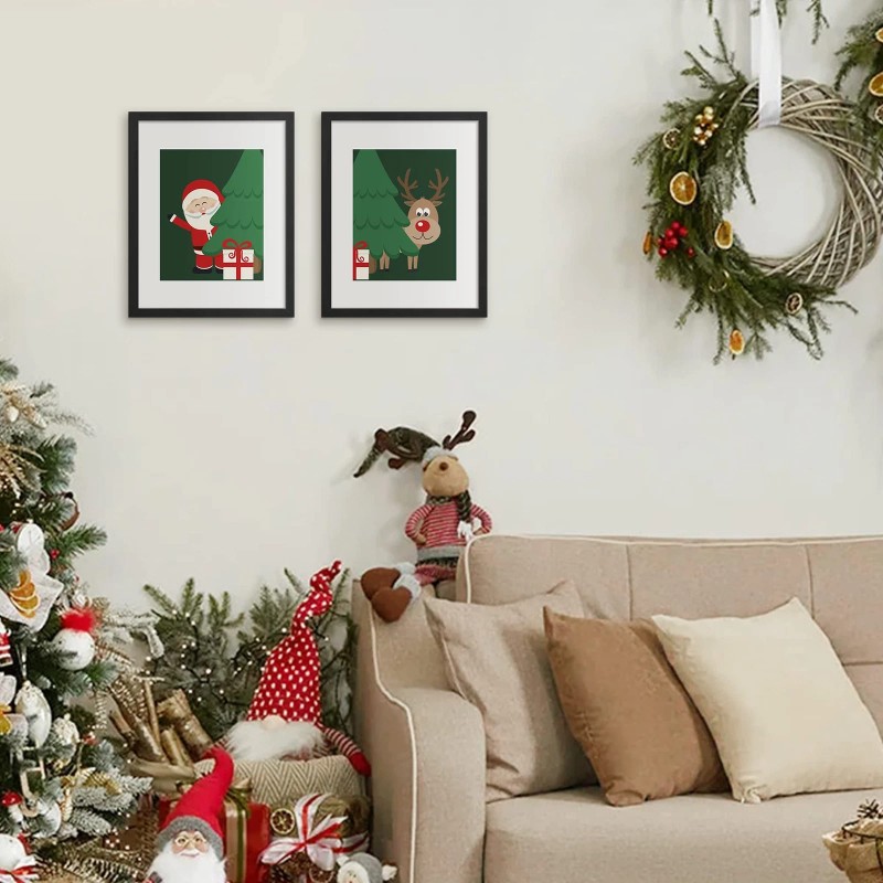 Upsimples 11X14 Picture Frame Set Of 5, Display Pictures 8X10