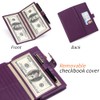 SENDEFN Wallet for Women Leather Large Capacity Wallets RFID Blocking