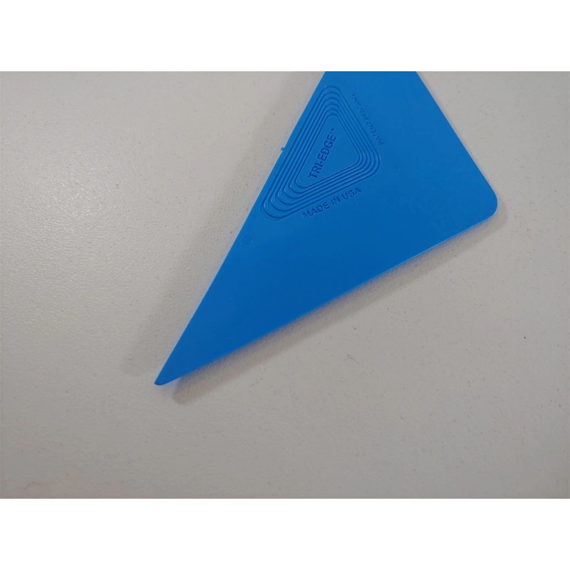 Window Tint Tool Lot of 2 Blue Tri-Edge Window Film