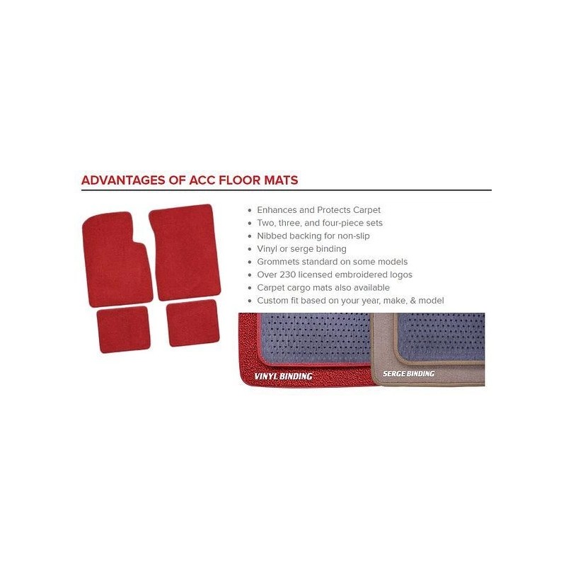 ACC Fits-1984-1991 Jeep Grand Wagoneer Floor Mat 4pc