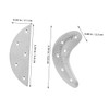 Ipetboom Heel Plate Repair Tools Metal Heel Tap for Shoes