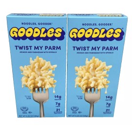 Goodles Twist My Parm Asiago & Parmesan Spirals Mac & Cheese 5.25 oz (2 pack)