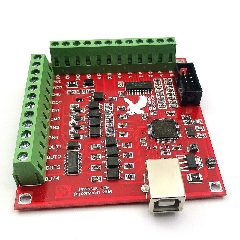 DEVMO Mach3 USB Interface Board USB CNC Controller 4 Axis