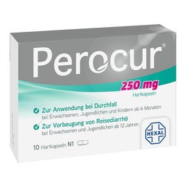 Perocur 250 mg Hard Capsules, Pack of 10