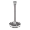 Polder KTH-7065-432 Fleur Paper Towel Holder, Silver