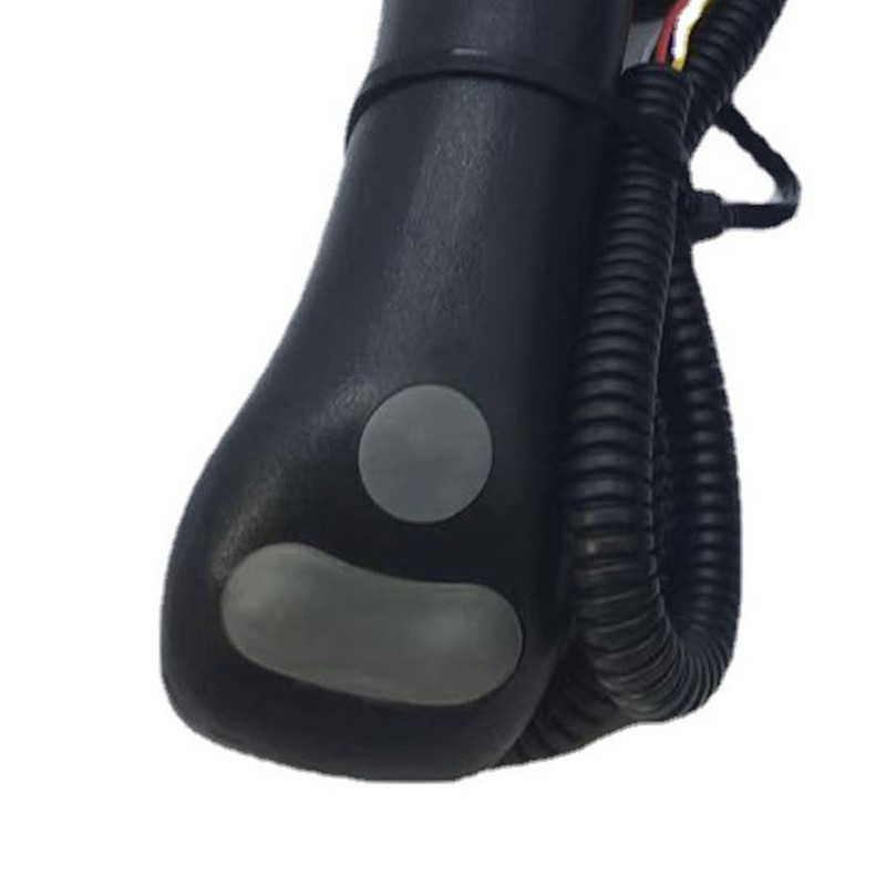 2PCS Excavator Joystick Handles Ergonomic Grip Precise Control Button Handle