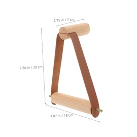 Operitacx Papierhandtuchhalter Aus Holz Toilettenpapierhalter Aufbewahrung Toilettenpapierhalter Wandmontage Badezimmer Papierhandtuchständer Tücherspender Für Badezimmer