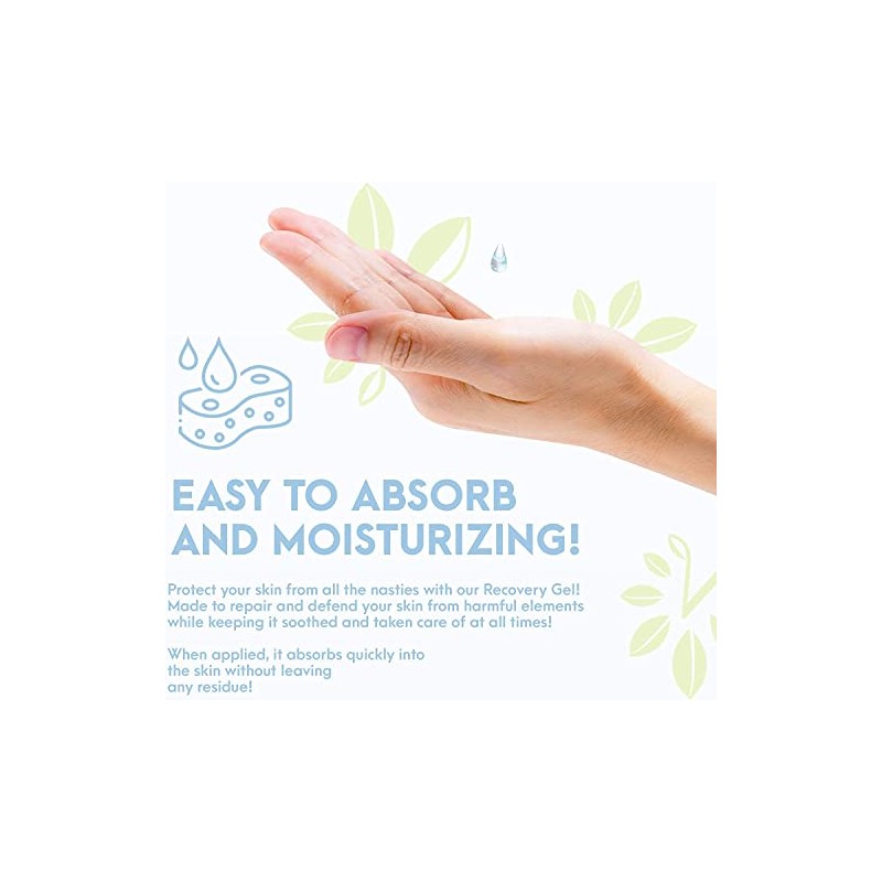 Natural Tone Organic Skincare Gel de recuperación de aloe 6