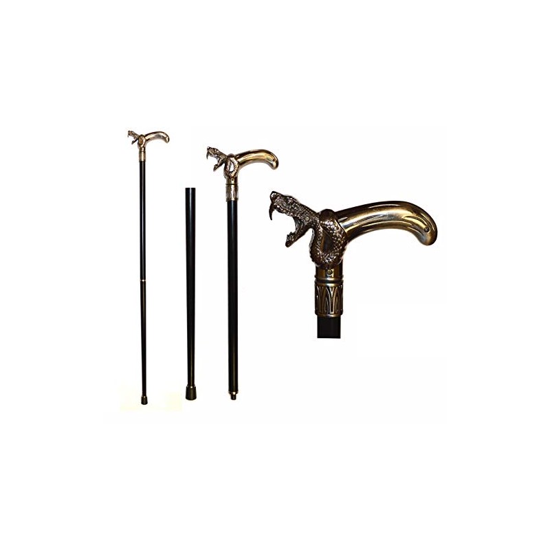 Snake Walking Cane Multi Color KN-1691